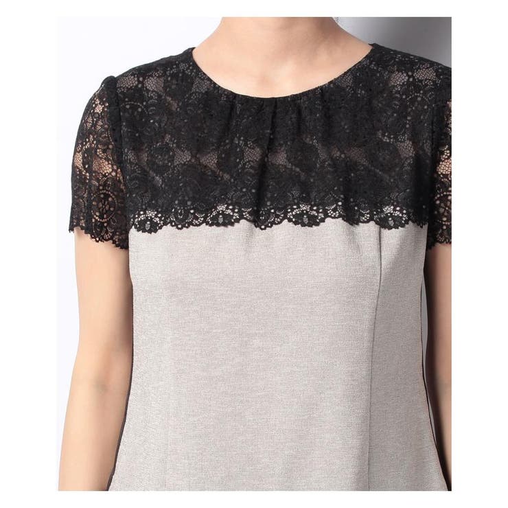 レースブラウス+スカートセットアップ | Leilian | 詳細画像4