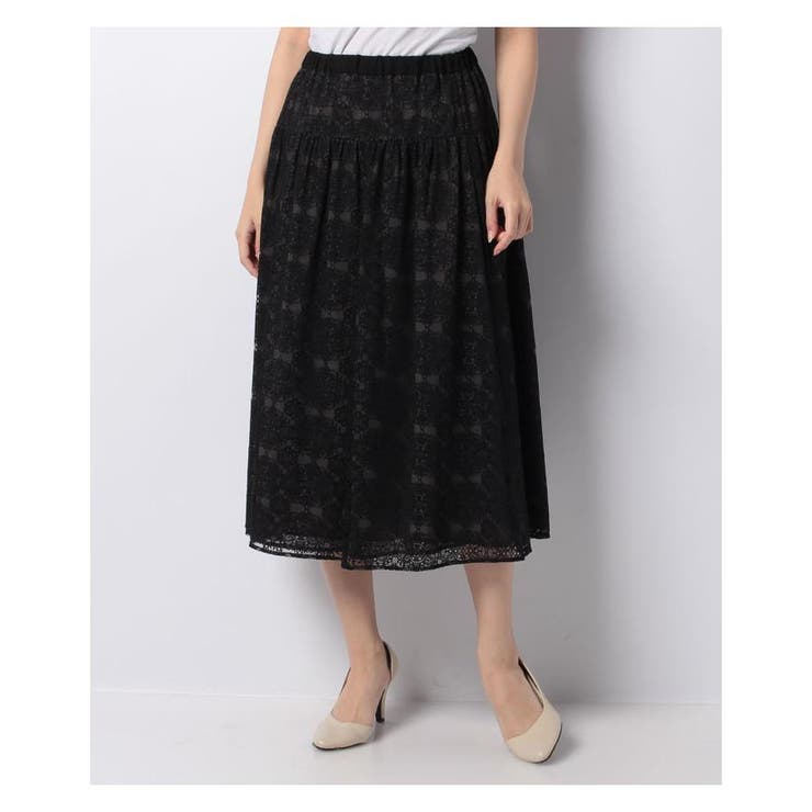 レースブラウス+スカートセットアップ | Leilian | 詳細画像6