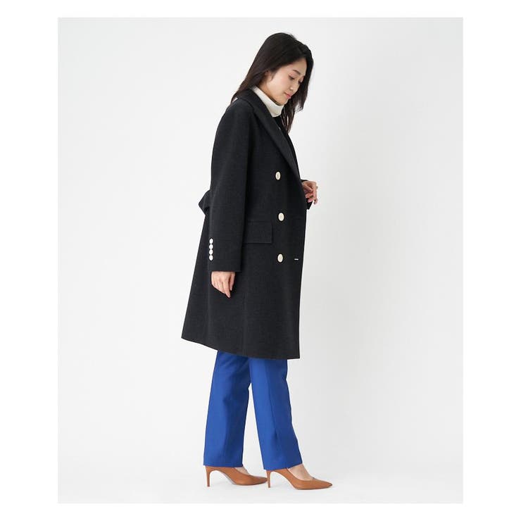 ダブルブレストコート[品番：LAVW0012165]｜LANVIN COLLECTION