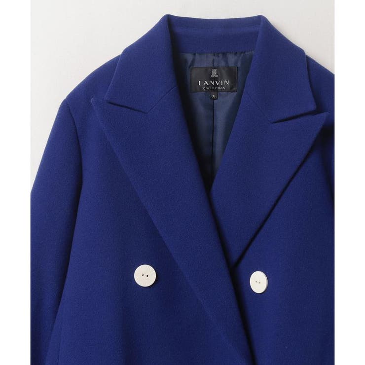 ダブルブレストコート[品番：LAVW0012165]｜LANVIN COLLECTION