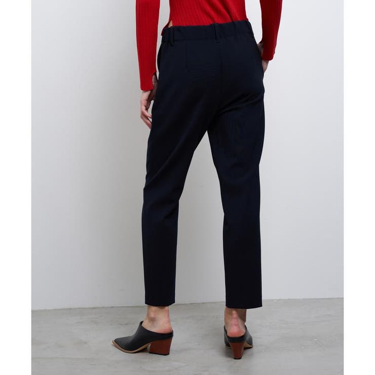 ダブルクロスゴムテーパードパンツ[品番：LAVW0019159]｜LANVIN