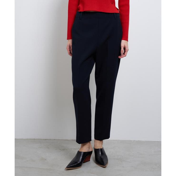 ダブルクロスゴムテーパードパンツ[品番：LAVW0019159]｜LANVIN en 