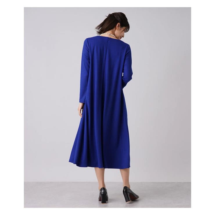 Vネックフレアワンピ-ス | Leilian | 詳細画像11