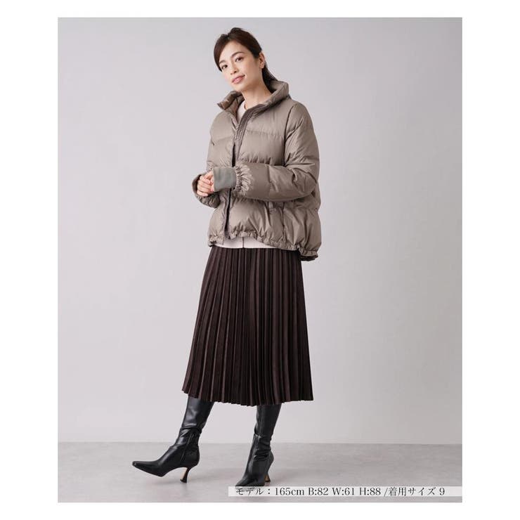 ハイネックダウンジャケット[品番：LAVW0006685]｜Leilian（レリアン