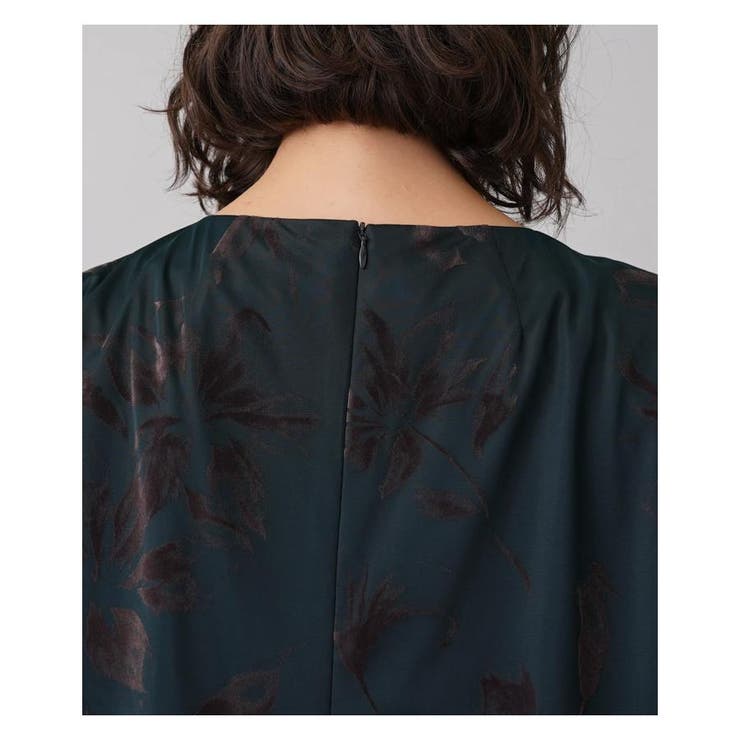 洗えるシャドーフラワー柄セットアップ | Leilian PLUS HOUSE | 詳細画像23