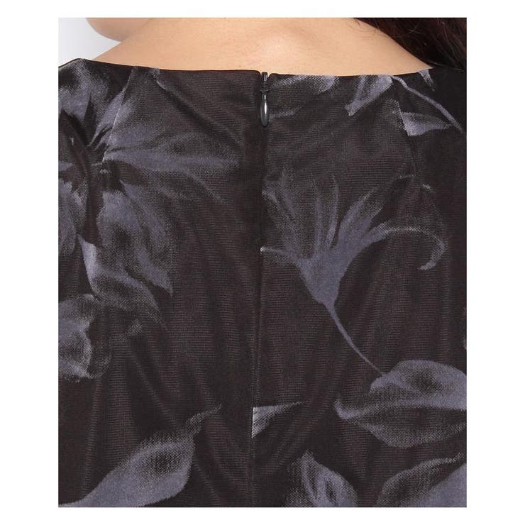 洗えるシャドーフラワー柄セットアップ | Leilian PLUS HOUSE | 詳細画像6