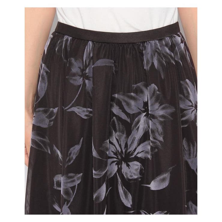 洗えるシャドーフラワー柄セットアップ | Leilian PLUS HOUSE | 詳細画像8