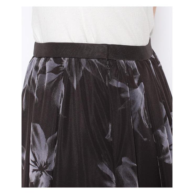 洗えるシャドーフラワー柄セットアップ | Leilian PLUS HOUSE | 詳細画像9