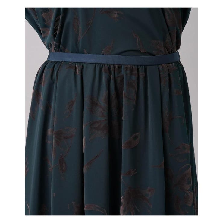 洗えるシャドーフラワー柄セットアップ | Leilian PLUS HOUSE | 詳細画像28