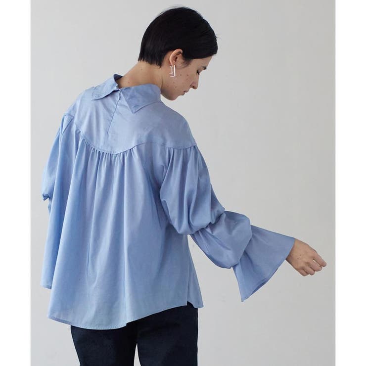 LANVIN en Bleu（ランバンオンブルー）の「ドレープスリーブ