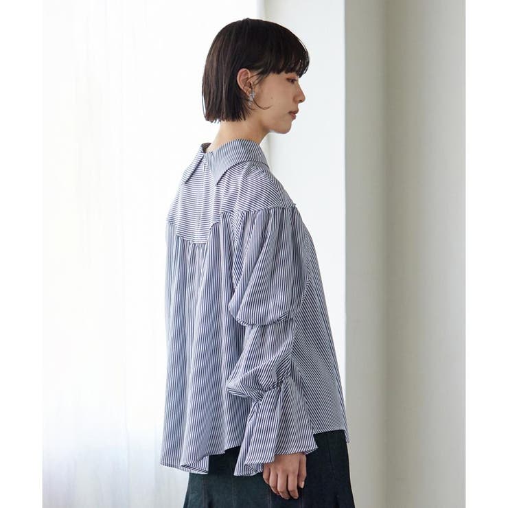 LANVIN en Bleu（ランバンオンブルー）の「ドレープスリーブ