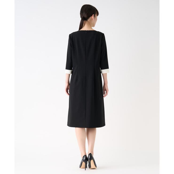 ライトダブルクロスロゴワンピース[品番：LAVW0017328]｜LANVIN