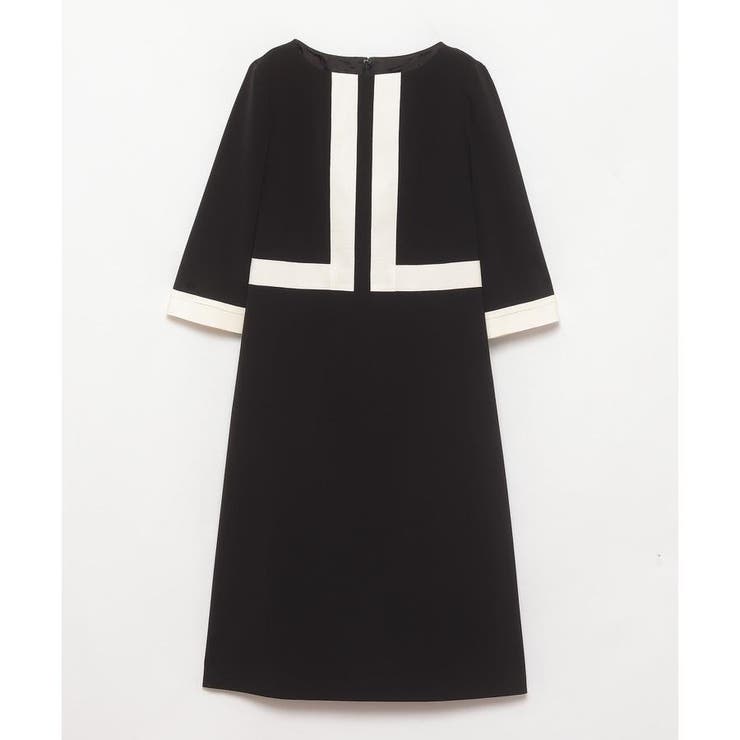 ライトダブルクロスロゴワンピース[品番：LAVW0017328]｜LANVIN