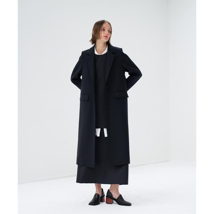 ストレッチドスキンテーラードコート[品番：LAVW0013576]｜LANVIN en 