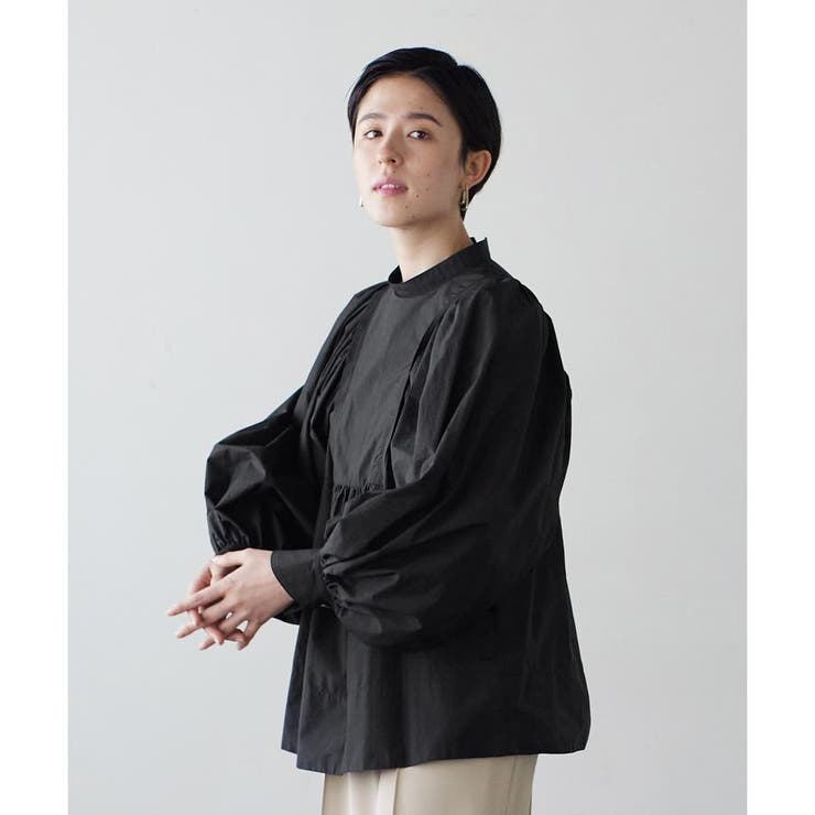 ボリュームスリーブブラウス[品番：LAVW0007586]｜LANVIN en