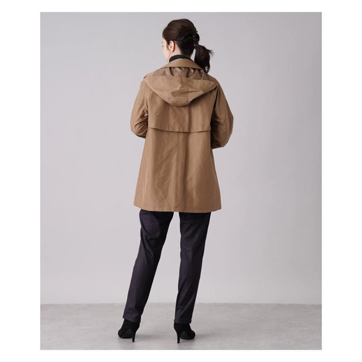 中わた入りステンカラーハーフコート[品番：LAVW0007451]｜Leilian