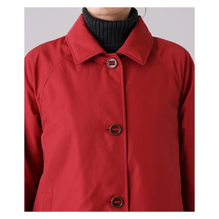 中わた入りステンカラーハーフコート[品番：LAVW0007451]｜Leilian