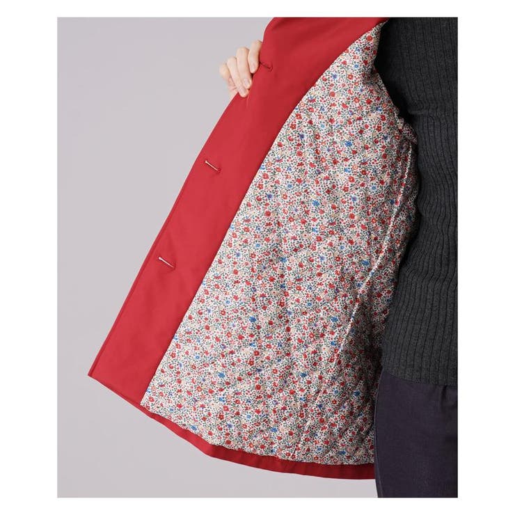 中わた入りステンカラーハーフコート[品番：LAVW0007451]｜Leilian