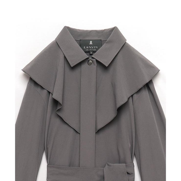ラッフルコートワンピース[品番：LAVW0017329]｜LANVIN COLLECTION 