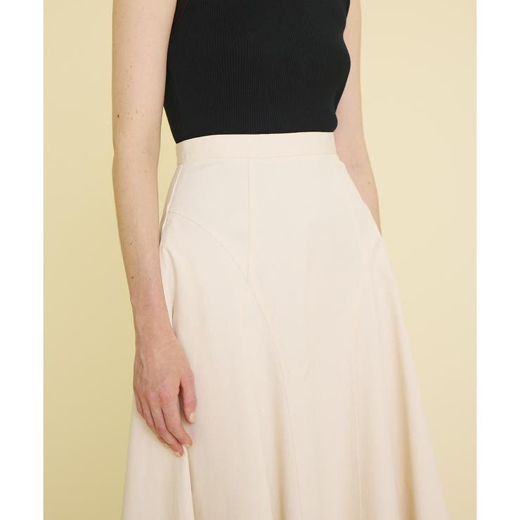 コットンストレッチフレアスカート[品番：LAVW0004233]｜LANVIN en