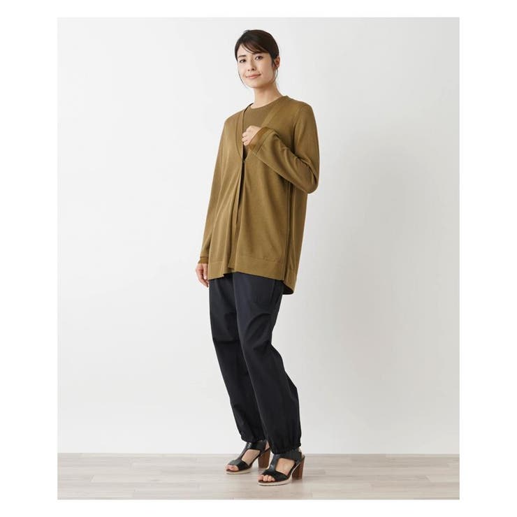 洗えるワンボタンカ-ディガン | Leilian | 詳細画像6