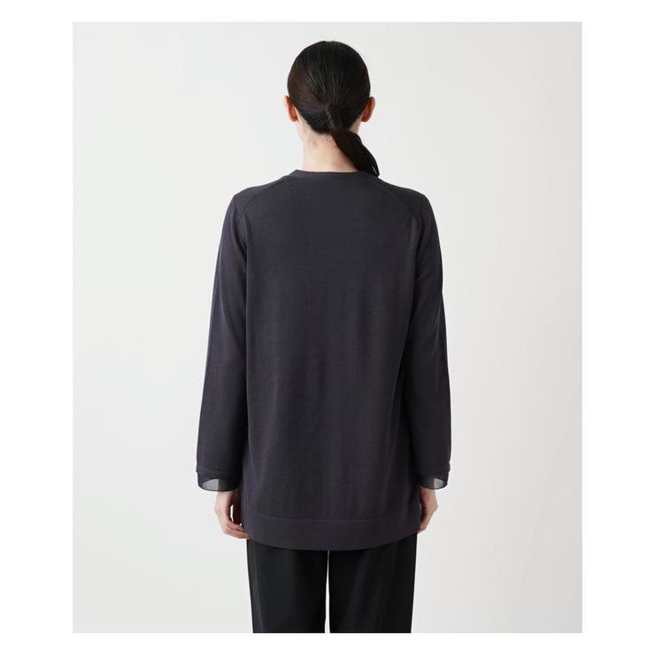 洗えるワンボタンカ-ディガン | Leilian | 詳細画像14