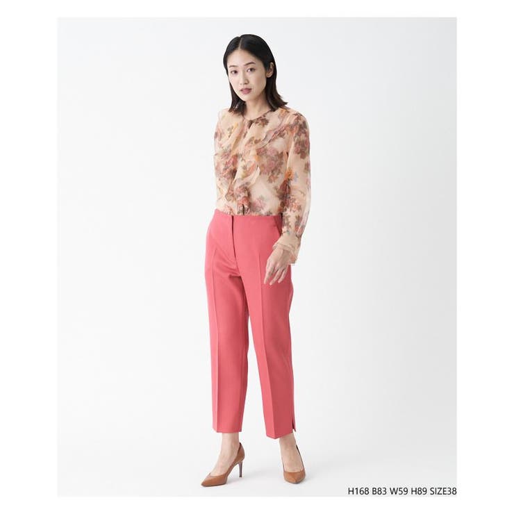 シルクシフォンフリルブラウス[品番：LAVW0007509]｜LANVIN COLLECTION 