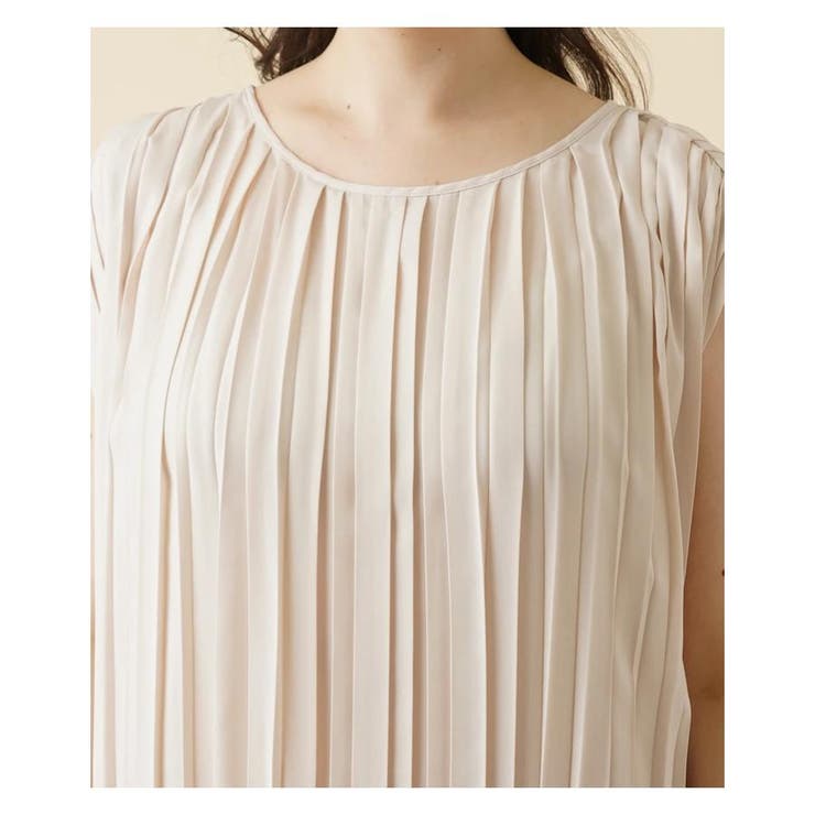 Leilian★美品★フレンチスリーブブラウス フレアスリーブブラウス【Leilian WHITE LABEL