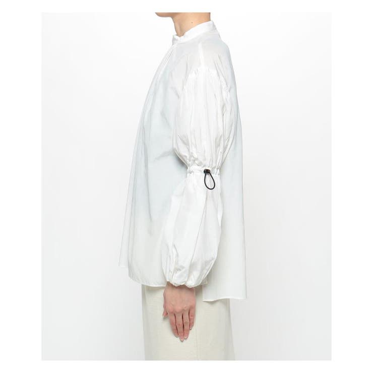 ドローコードボリュームスリーブブラウス[品番：LAVW0007756]｜LANVIN