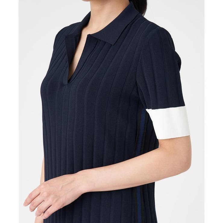 スキッパーポロニットワンピース[品番：LAVW0014232]｜LANVIN
