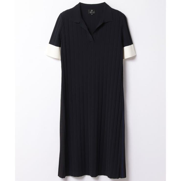 スキッパーポロニットワンピース[品番：LAVW0014232]｜LANVIN