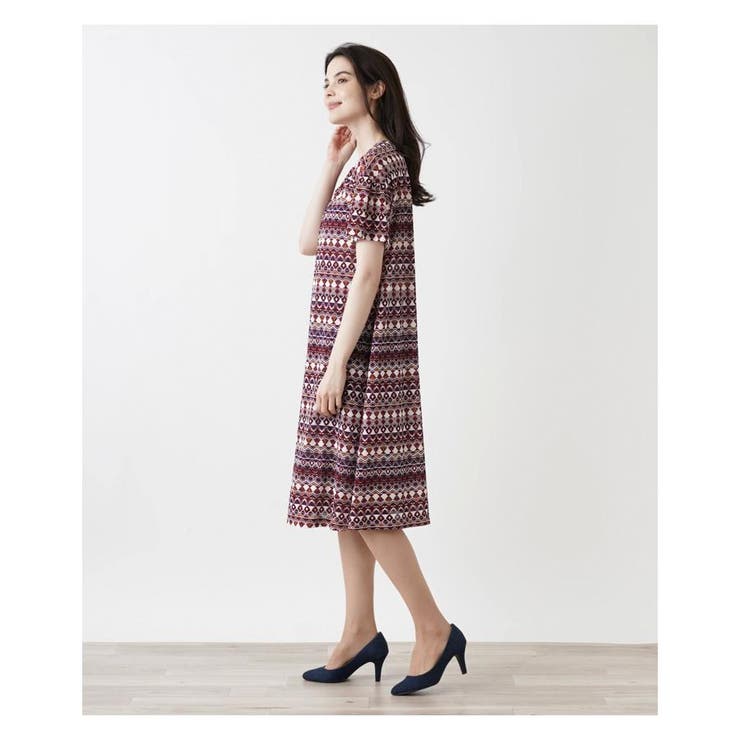 洗えるミディ丈ワンピース | Leilian | 詳細画像23