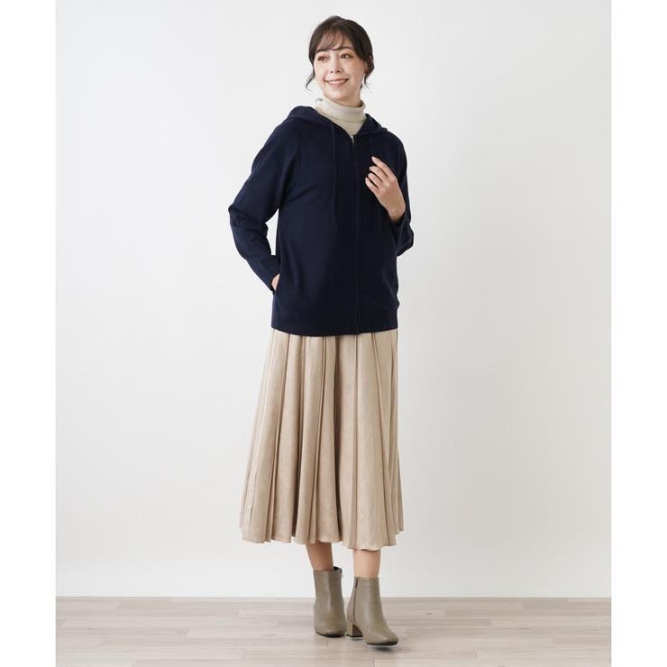 ニットパーカ[品番：LAVW0017739]｜Leilian PLUS HOUSE