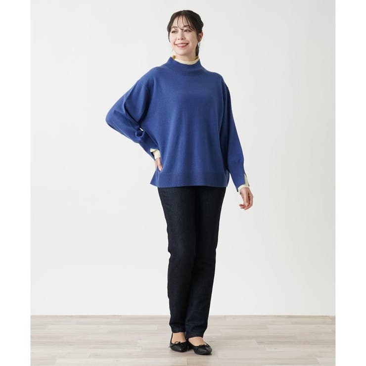 ハイネックニット[品番：LAVW0018384]｜Leilian PLUS HOUSE