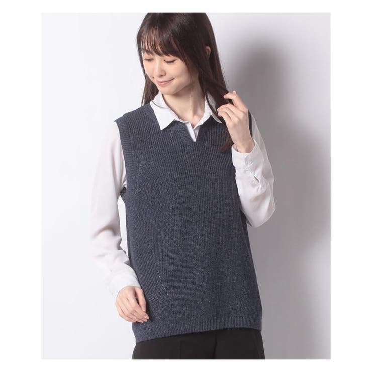 ニットベスト | Leilian PLUS HOUSE | 詳細画像24