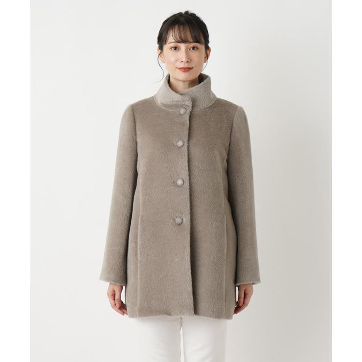 ラベンダー ファッション レリアン バスラー スポーツラインコート