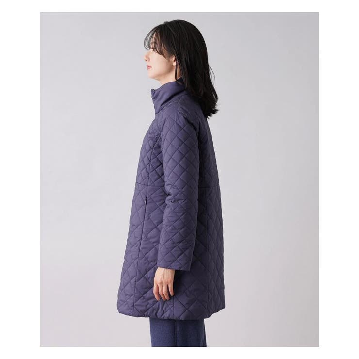 近年物・美品★レリアン Leilian リバーシブル 中綿 キルティング コート 送料無料】リバーシブルキルティングジャケット【Leilian