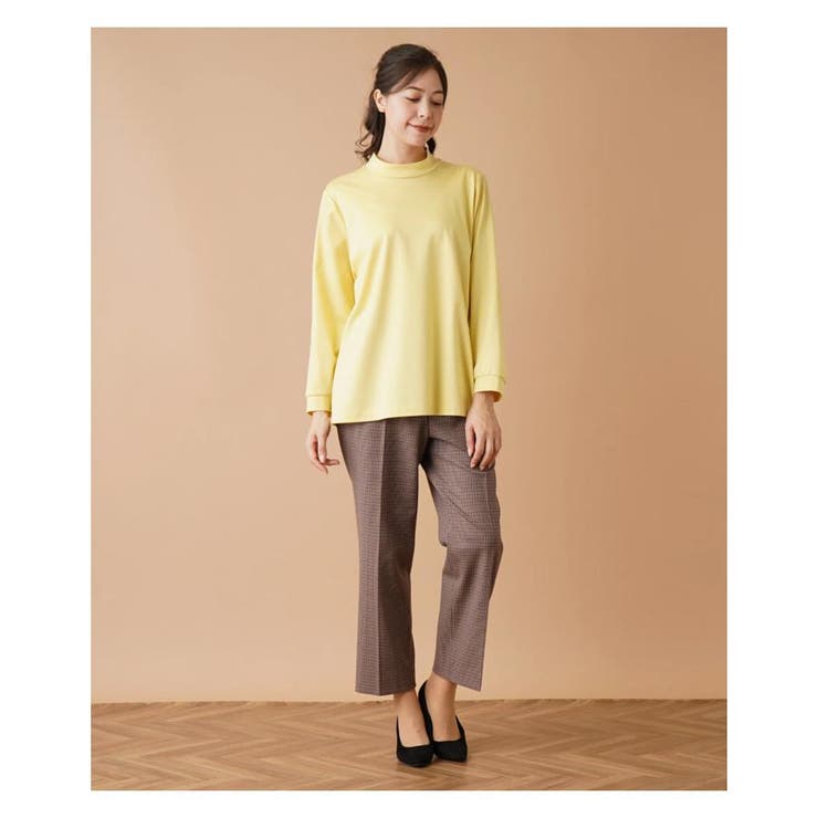 ハイネックカットソー[品番：LAVW0011924]｜Leilian PLUS HOUSE