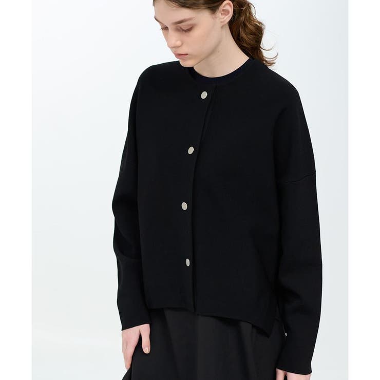 オーバーサイズニットジャケット[品番：LAVW0014309]｜LANVIN en Bleu 