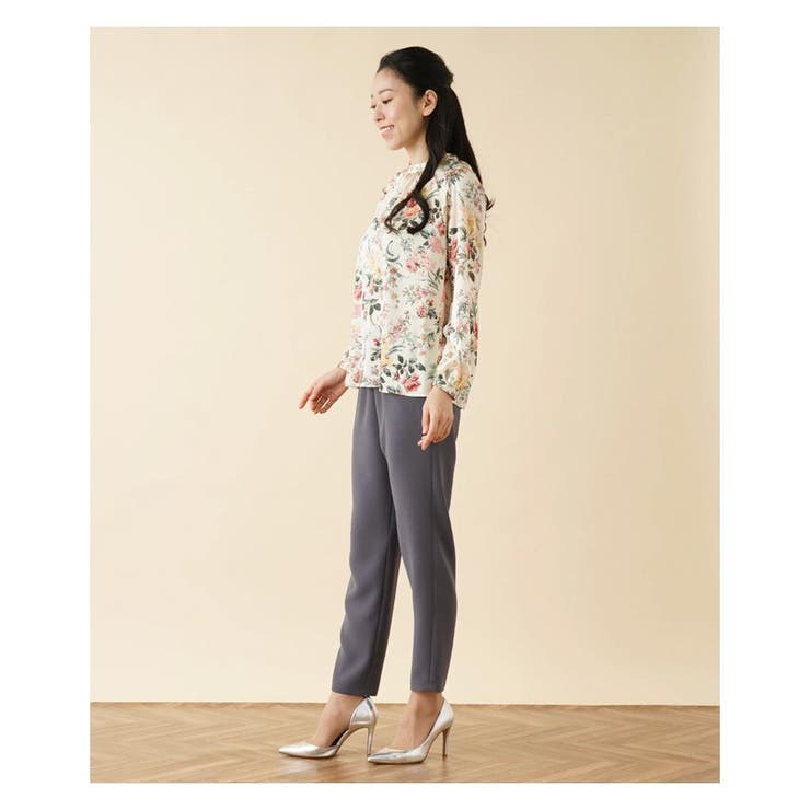 フラワープリントブラウス[品番：LAVW0007935]｜Leilian（レリアン）の  