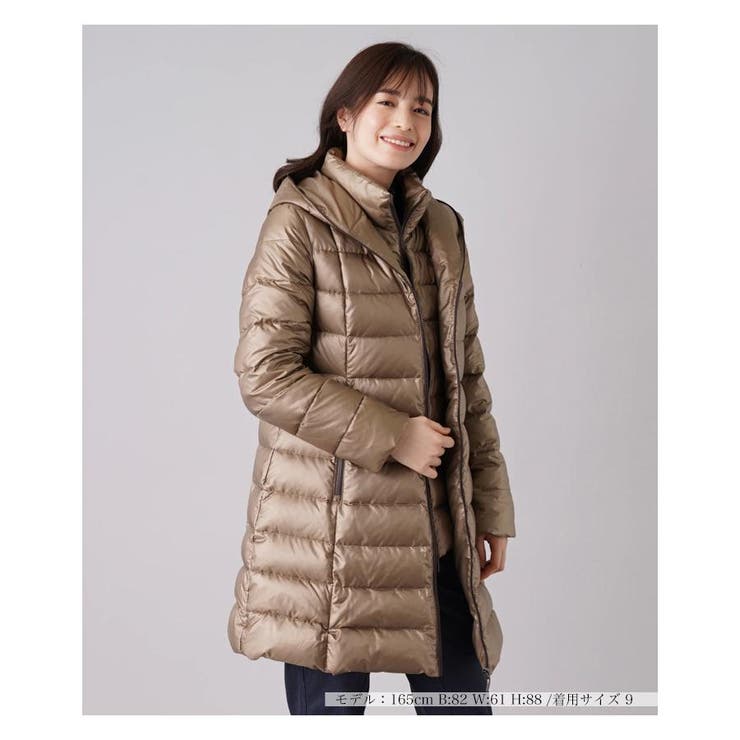 フーデッドダウンジャケット[品番：LAVW0007448]｜Leilian（レリアン