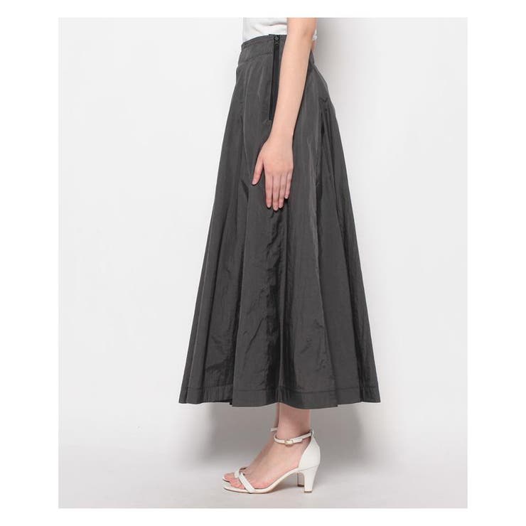 ランバン　レディース　膝下スカート LANVIN en Bleu スカート ツイストドレープスカート : ZOZOTOWN
