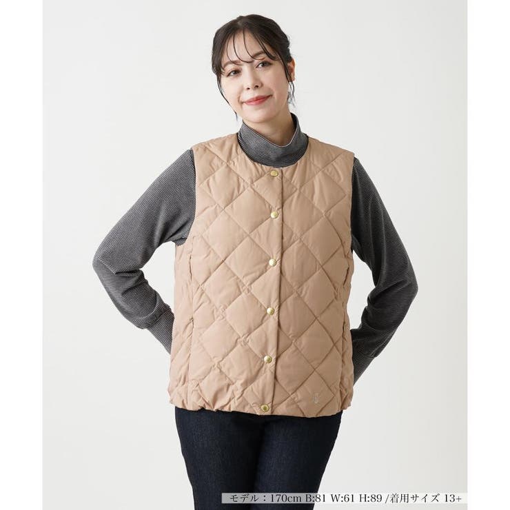 Leilian ダウンベスト 13＋