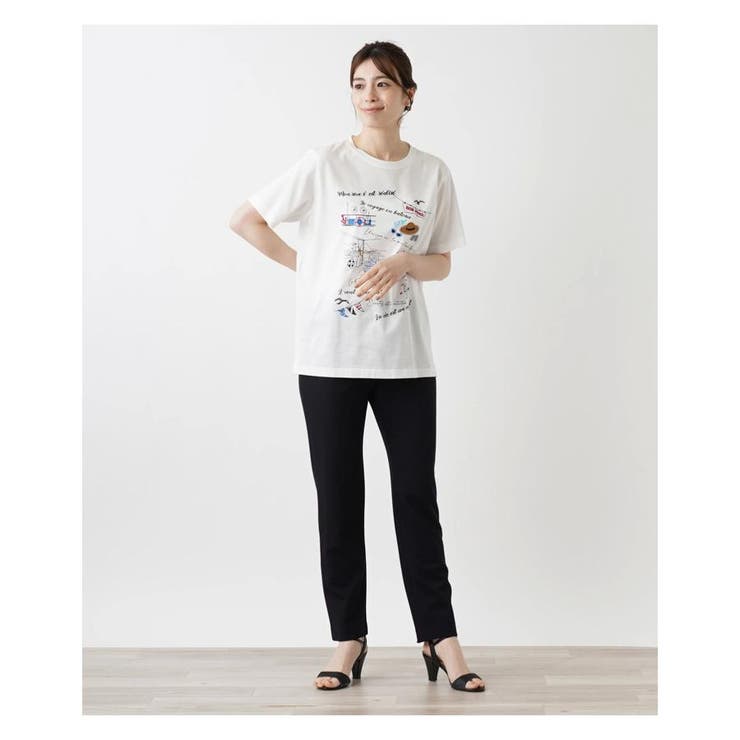 Tシャツ[品番：LAVW0016247]｜Leilian（レリアン）のレディース