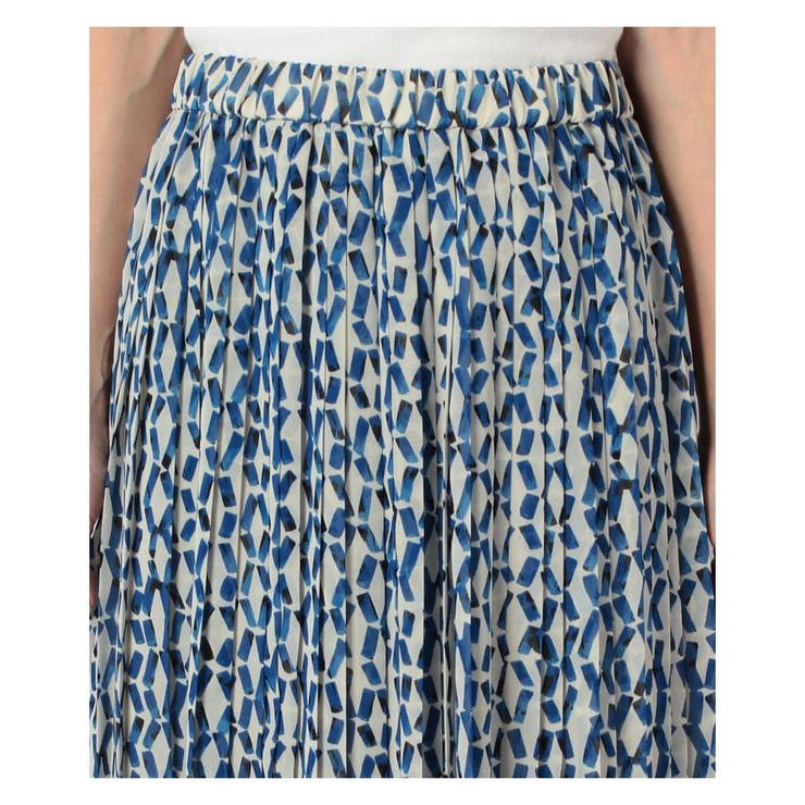 幾何学柄プリ-ツスカ-ト | Leilian | 詳細画像4