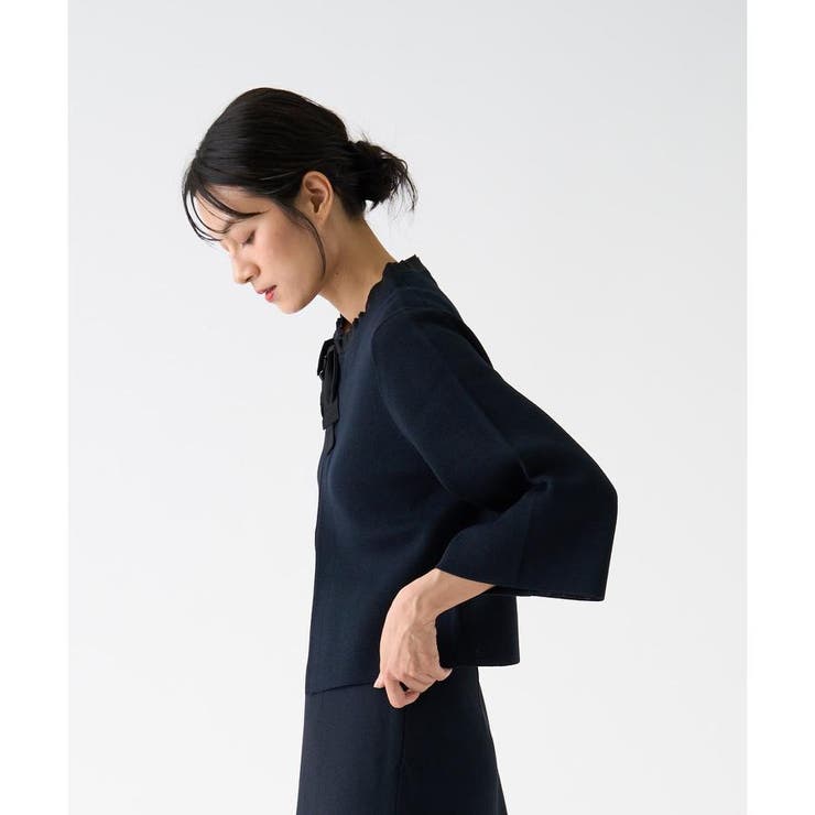 ローズモチーフニットジャケット[品番：LAVW0019733]｜LANVIN