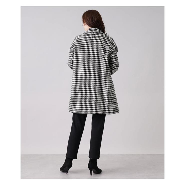 千鳥格子柄テーラードコ-ト | Leilian | 詳細画像12