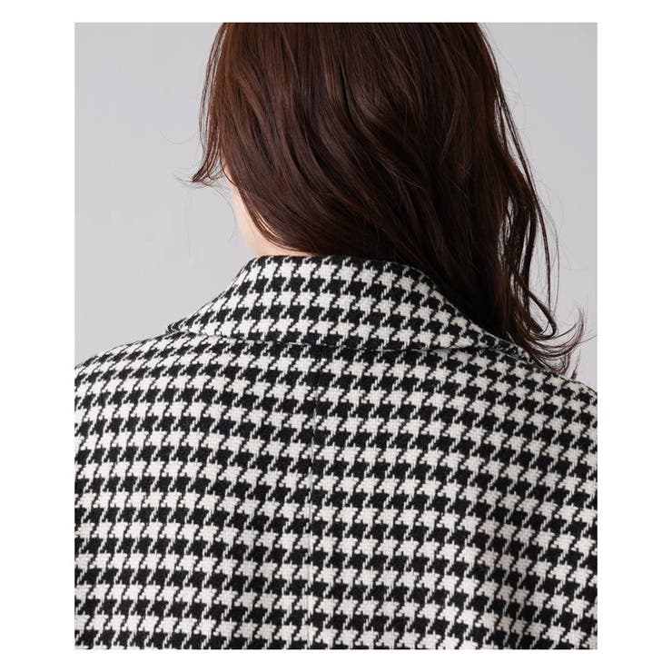 千鳥格子柄テーラードコ-ト | Leilian | 詳細画像17