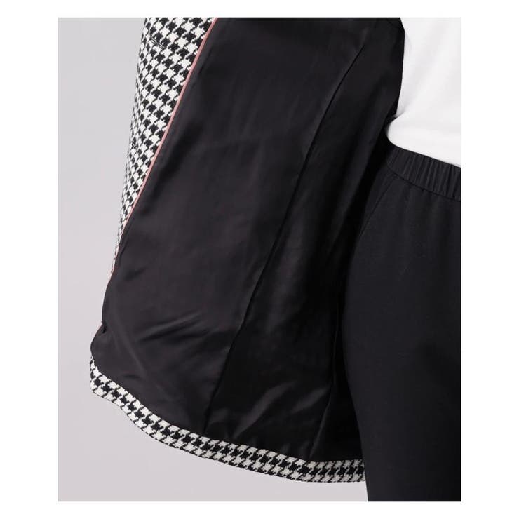 千鳥格子柄テーラードコ-ト | Leilian | 詳細画像21