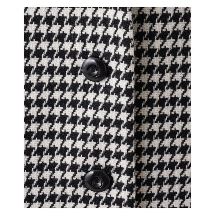 千鳥格子柄テーラードコ-ト | Leilian | 詳細画像22